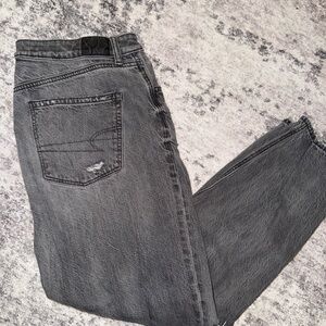 AE Gray Ripped Jeans